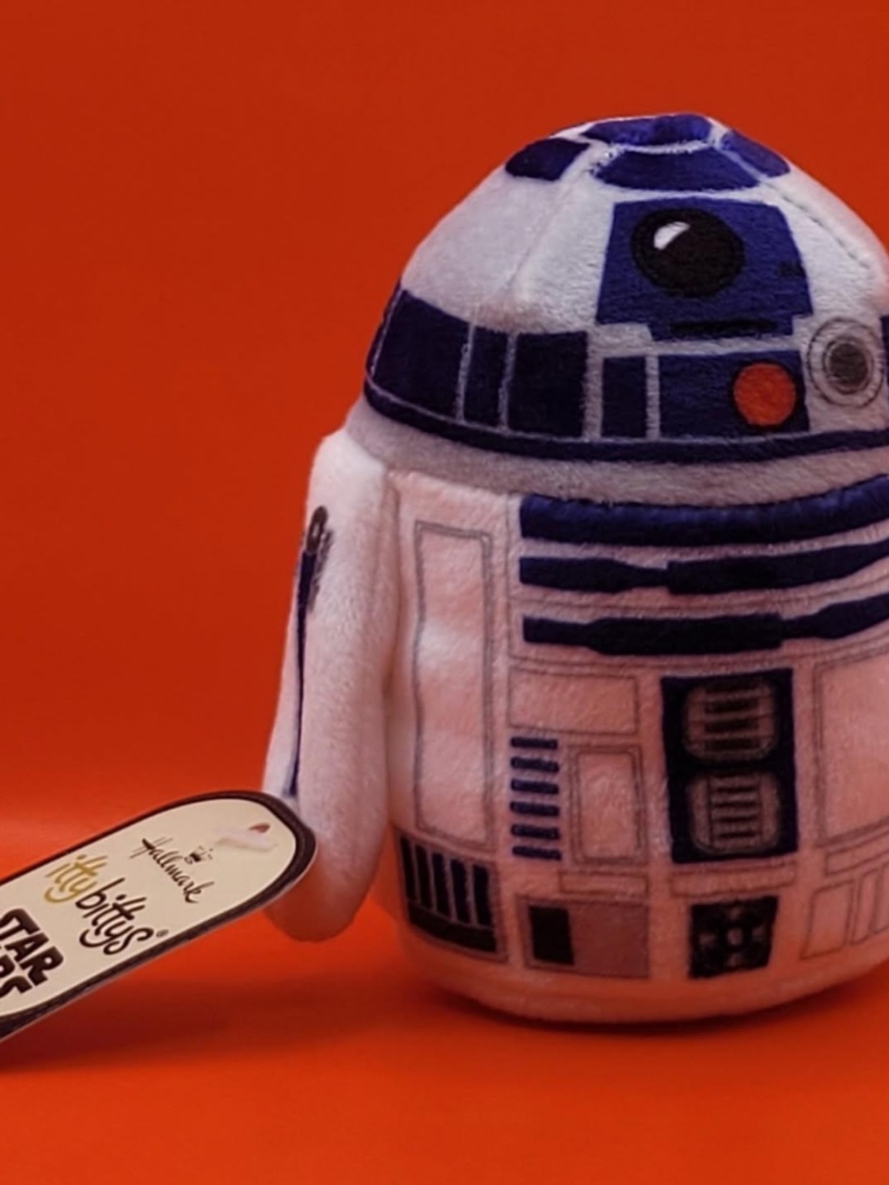 Hallmark Itty Bittys R2-D2 Droid (2014 Star Wars) Plush Stuffed Animal Toy NWTs